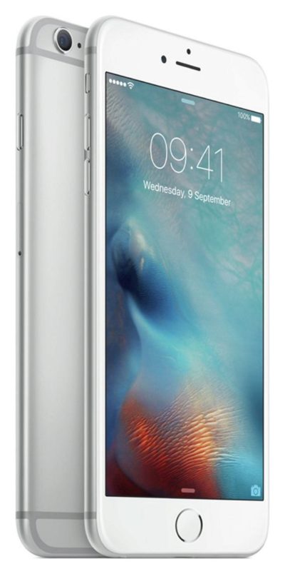 Sim Free iPhone 6s Plus Certified Pre Owned 16GB - Silver.